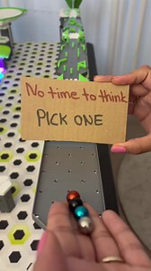 Pick One Marble Fast! Exciting Marble Race Challenge