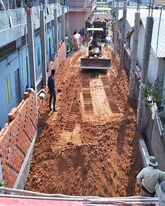 105K views · 639 reactions | Best Fantastic Action!!! Start A New Project! Trucks Working Unloading Soil Making Foundation House With Dozer Moving To Box | Bulldozer City | Facebook