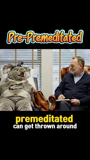 Pre-premeditated... I mean ya just cant risk it! #bellbirdhollow #ollythekoala #funny