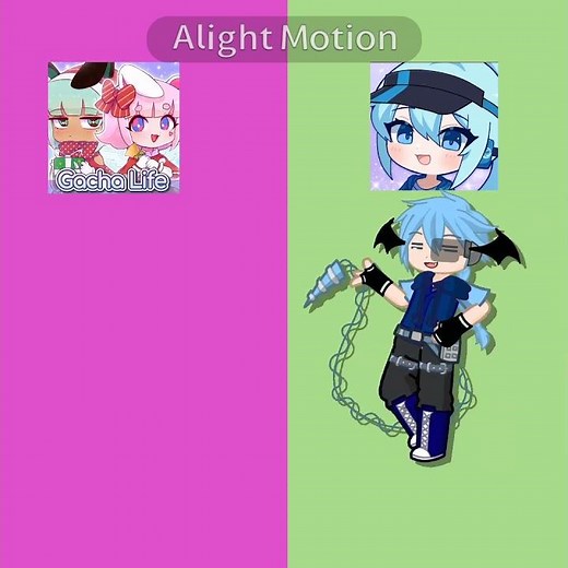 Gacha life vs Gacha life 2 #gacha #animation #foryou