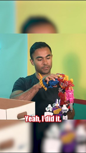 Assembling My Season’s Megazords: DinoCharge Red Ranger Build
