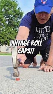 Old roll caps, a hammer, and one very Gen X flashback.