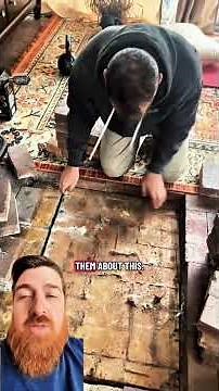 A family found a hidden hatch under their home that led to a mysteriousunderground tunnel