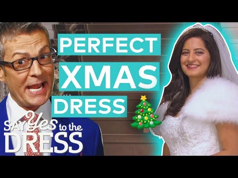 Christmas Eve Bride Needs The PERFECT Winter Wonderland Dress | Say Yes To The Dress: Benelux