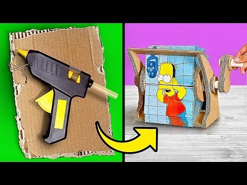 How to Turn a Cardboard Box into a Cartoon MACHINE