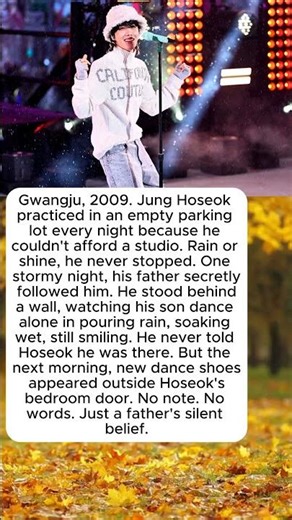 What BTS J-Hope's Father Did When His Son Danced In The Rain Alone