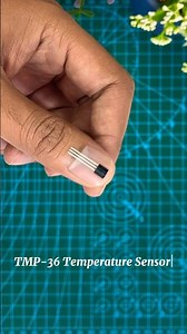 TMP-36 Temperature Sensor #tmp36 #arduino #electronics #doityourself