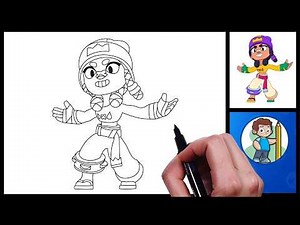 How to Draw Mina | Brawl Stars New Brawler Drawing Tutorial (Mina Çizimi / Dessin Mina)