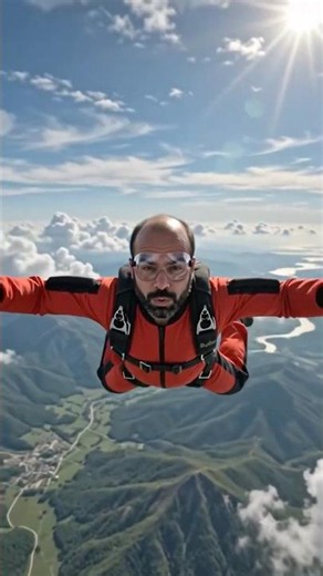 The most satisfying skydive landing ever. 🪂