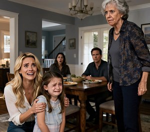 Before dinner, my mother-in-law started choking on a fish bone—yet...