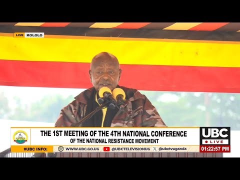 LIVE: MUSEVENI ATTENDS THE 1ST MEETING OF THE 4TH NATIONAL CONFERENCE OF THE NRM I AUGUST 25, 2025