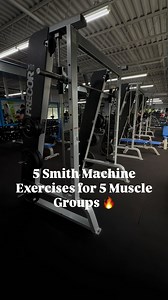 11 reactions | 5 Smith Machine Exercises for 5 Muscle Groups  Think...