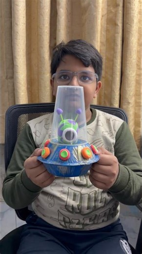 Diy UFO and Alien #shorts #youtubeshorts #diy #alien #craft #clay #kidsvideo #kidslearning #kids