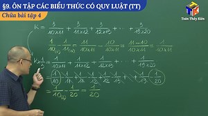 45K views · 1.9K reactions | Tính giá trị của biểu thức có quy luật. ------------------------------- Trích một video chữa bài tập về nhà của lớp học trực tuyến Toán Thầy Kiên năm học 2023-2024, | Toán Thầy Kiên | Facebook