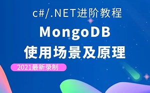 C#/.NET进阶教程入门到实战合集：MongoDB使用场景+原理解读/Redis/EFCore/ASP.NETCore/.NET Core持续更新/B0059