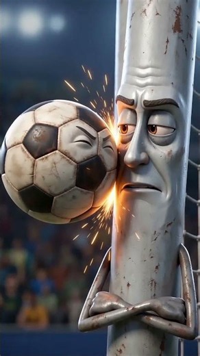 CLANG! Why The Goalpost Is A Striker's Nightmare! ⚽️😱