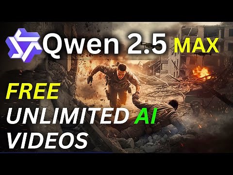 Qwen 2.5 Max - Generate UNLIMITED AI Videos for FREE