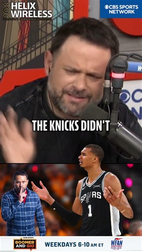Gio says there was a moment in game one where Knicks doubters realized this team is for real: