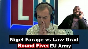 Could the EU force the UK to join an EU Army? Nigel convinced millions of people to vote for Brexit based on lies. They're only coming out now... | Femi