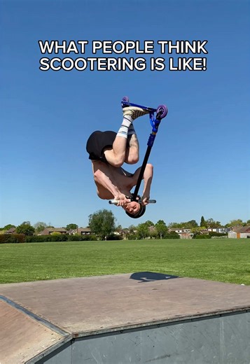 Expectations VS Reality! 😂🛴 #fyp #tricks #scooter #sports #skate