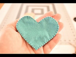 Hand Stitching Tutorial - Blanket Stitch on Wool Felt