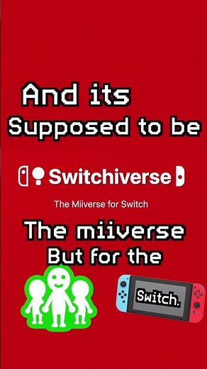 The Miiverse But For The Nintendo Switch..?