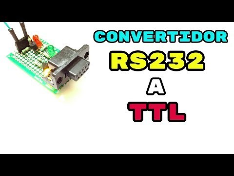 CONVERTIDOR RS232-TTL (CON TRANSISTORES FÁCIL)