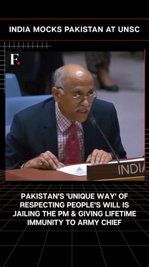 #FirstpostNews: India Calls Out Pakistan’s ‘Democracy’ at UNSC India strongly rejected what it described as Pakistan’s “unwarranted references” to Jammu and Kashmir during a United Nations Security Council open debate on “Leadership for Peace.” India’s Permanent Representative to the UN, Ambassador Harish Parvathaneni, reiterated that the Union Territories of Jammu and Kashmir and Ladakh are an “integral and inalienable part of India,” stressing that they were, are, and will always remain so. Re