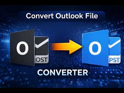 How to Convert OST to PST File Easily | Outlook OST to PST Conversion Guide
