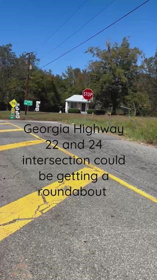 This is a Baldwin Intersection with over 14 crashes according to the Georgia Department of Transportation