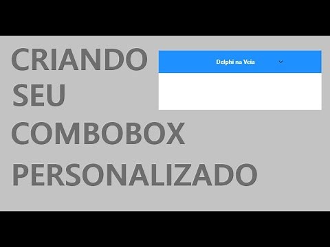 Delphi FMX - Criando seu COMBOBOX Personalizado