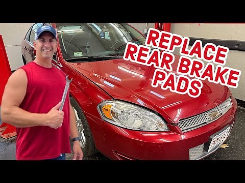 (2006-2013) Chevy Impala Rear Brake Pad Replacement