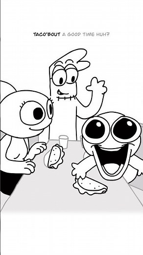 Taco Tuesdays 😋 (Animation Meme) Orig: ‪@raxdflipnote‬ #shorts