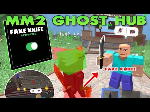 MM2 GHOSTHUB SCRIPT | FAKE KNIFE, FAKE DEATH, AUTO PICK UP GUN, ETC | SHOWCASE ARCEUS X