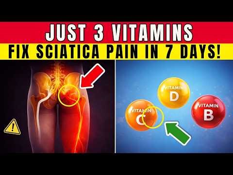 The 3 Vitamin Deficiencies Causing Sciatica & Carpal Tunnel After 60 | Dr. Ksenia Novak