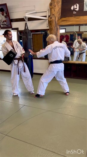 "A spiral creates a straight line" Fuku Kancho Mike Move directly towards your opponent's attack and use circular movements to deflect energy and change direction to reach the best position for counterattack. | Enshin Karate Headquarters Denver, Colorado, USA