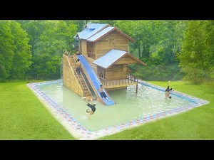 From Foundation to Finish: 150 Days Building an Amazing Mud Villa & Swimming Pool [Full]
