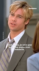 #BradPitt dans l’une de ses scènes les plus emblématiques du film Rencontre avec Joe Black | Années d'Or