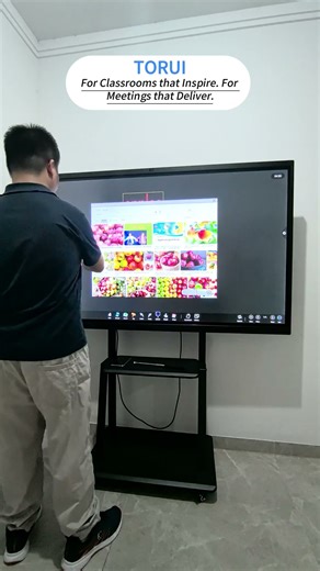 Interactive Flat Panel 65‘’ Interactive Whiteboard For Classroom - Smart Board #shorts #ytshorts