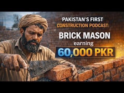 Construction Podcast #1 | The Man Who Builds Your House | Brick Mason