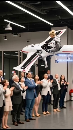 Open Matrix Ai Tech 🌍 | An AI Robot Girl Just Test-Flew a Mini eVTOL in Front of VIPs… This Is Wild 🤯🚁 . An AI robot girl piloting a mini eVTOL in front of VIPs... | Instagram