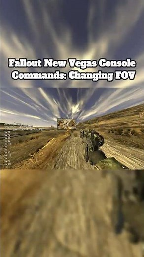 Fallout New Vegas Console Commands: Changing FOV!