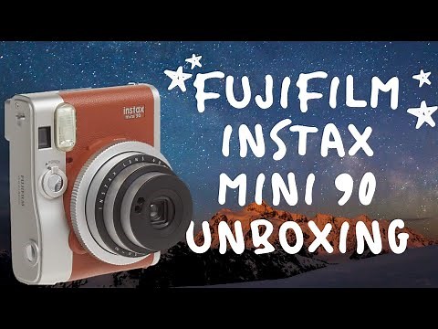 Fujifilm Instax Mini 90 unboxing!