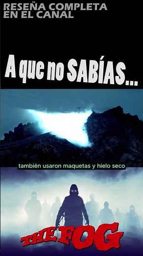 The impressive fog in... The Fog (1980) | EL PELICLUB