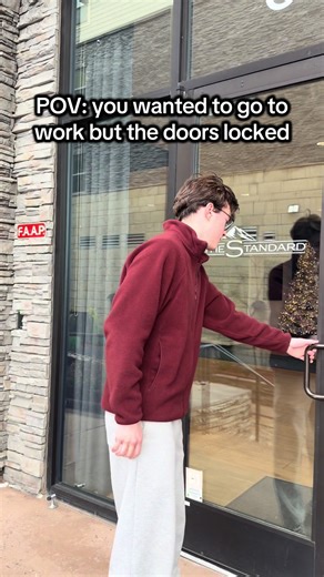 Right place, wrong door. Come take a tour today and find your new home! #flagstaff #thestandard #livestandardflagstaff