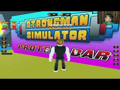ROBLOX STRONG MAN SIMULATOR
