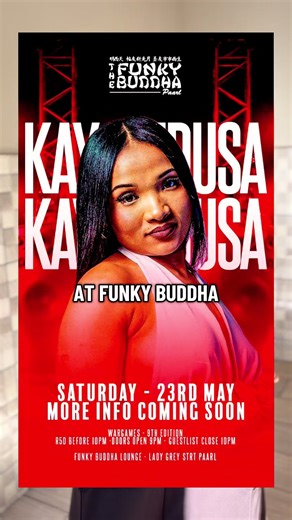 FUNKY BUDDAH PAARL📍23rd May🔥🔥 #therealkaymedusa | dance tiktoks