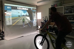 Wahoo KICKR trainer with Zwift