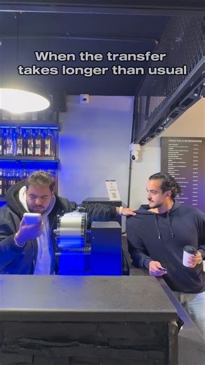 When the transfer takes longer than usual 😂💔 | Brain freeze