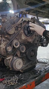 Fan belt installation guide 😁 #auto #mechanic #shorts #information | Amir Saad